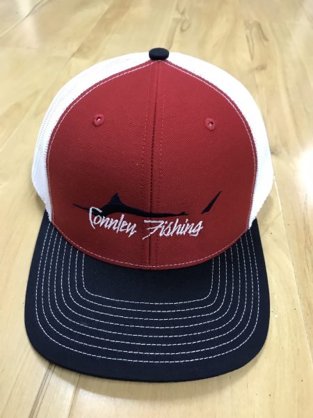 Connley Fishing Hat (Red, White, Blue)