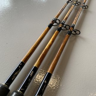 6’6” Jigging Painted Wood Grain Rods Feature