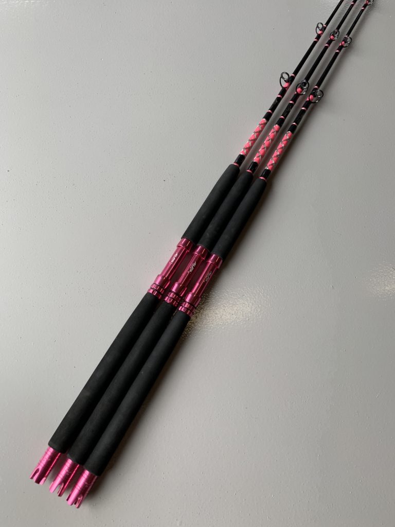 6'6 Fluke Slayer Conventional Rod (Pink)