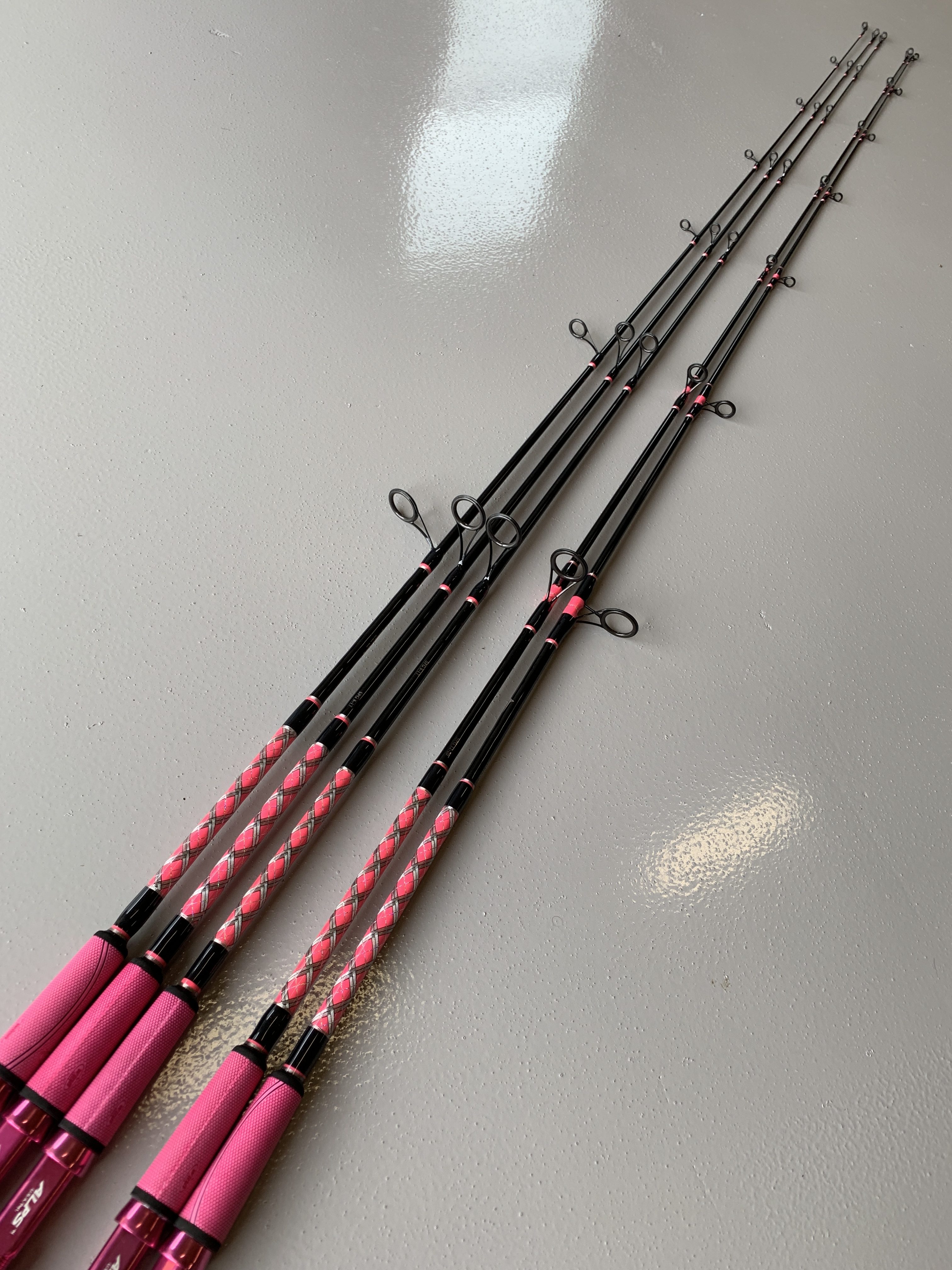 7' Graphite Spin (Pink)