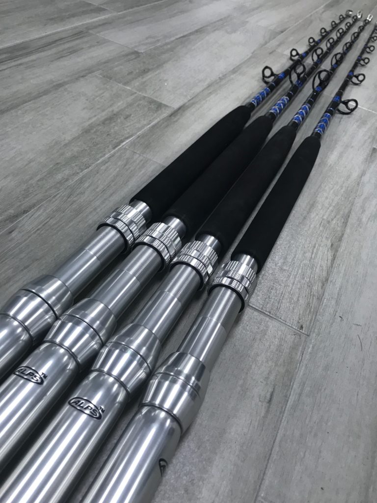 6’ Stand Up Trolling Rods