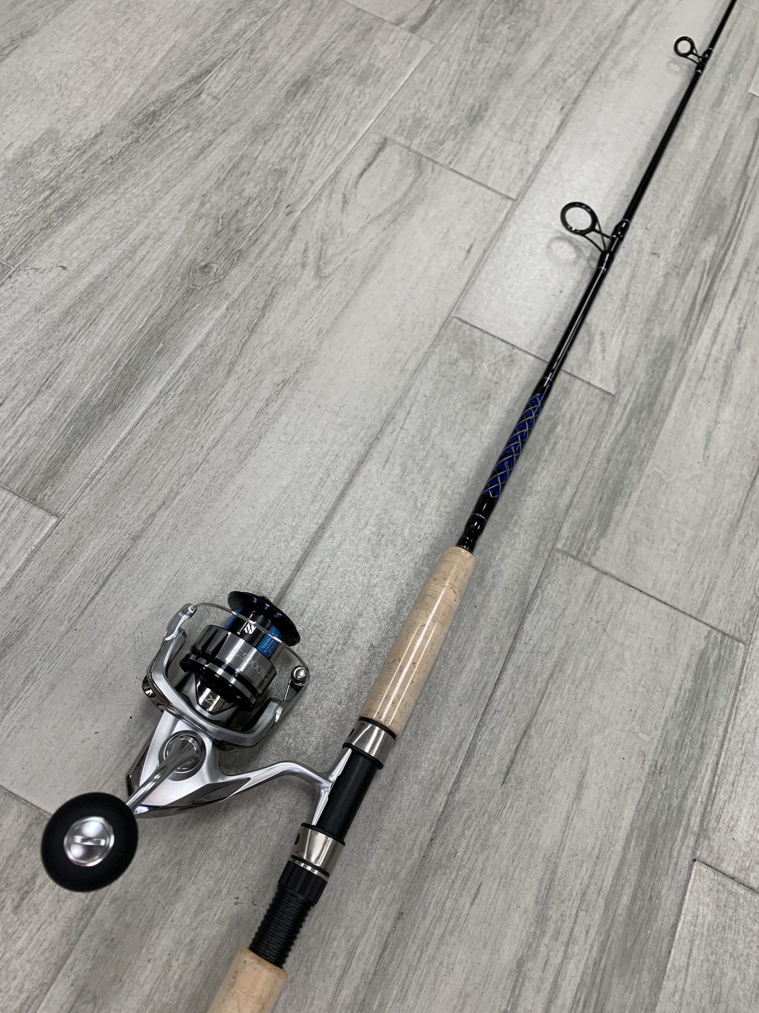 7′ Inshore Spinning Graphite 12-20# with Shimano Stradic 5000XG – Connley  Fishing
