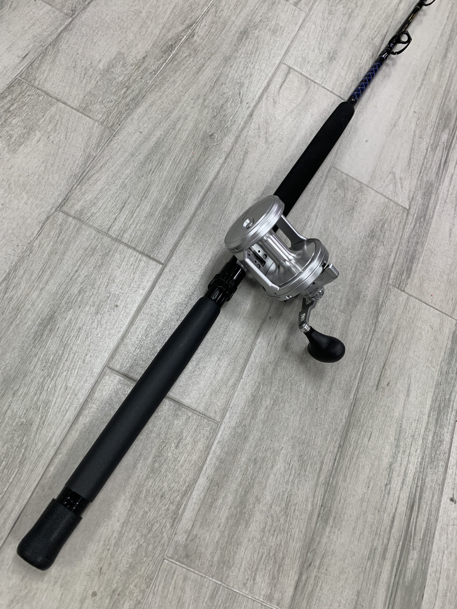 6' Frigate 30-60 Stand Up Trolling Rod with Shimano Speedmaster 25 Reel