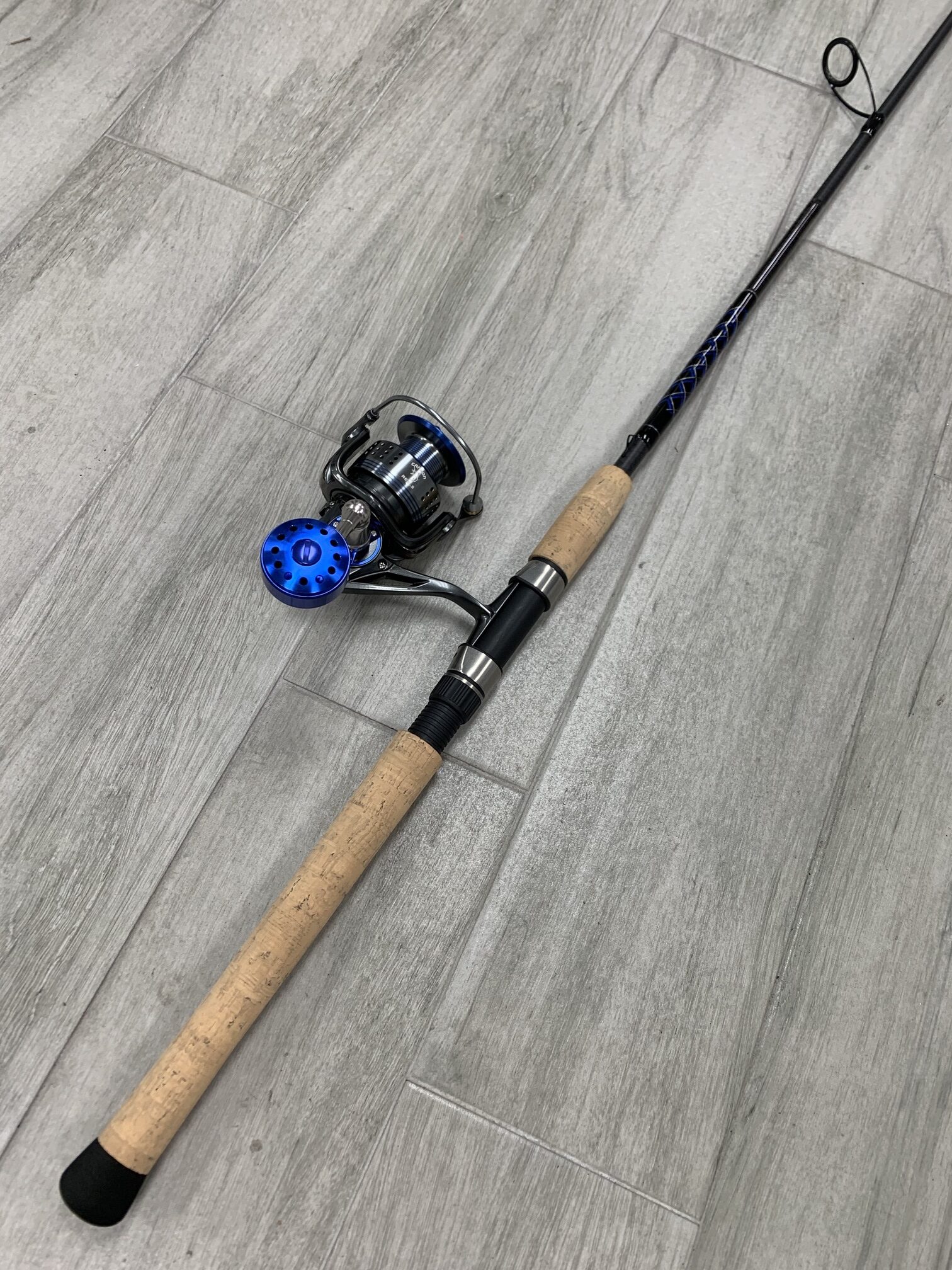 7′ 12-20# Inshore Carbon Fiber Spinning Rod with Canyon 3500
