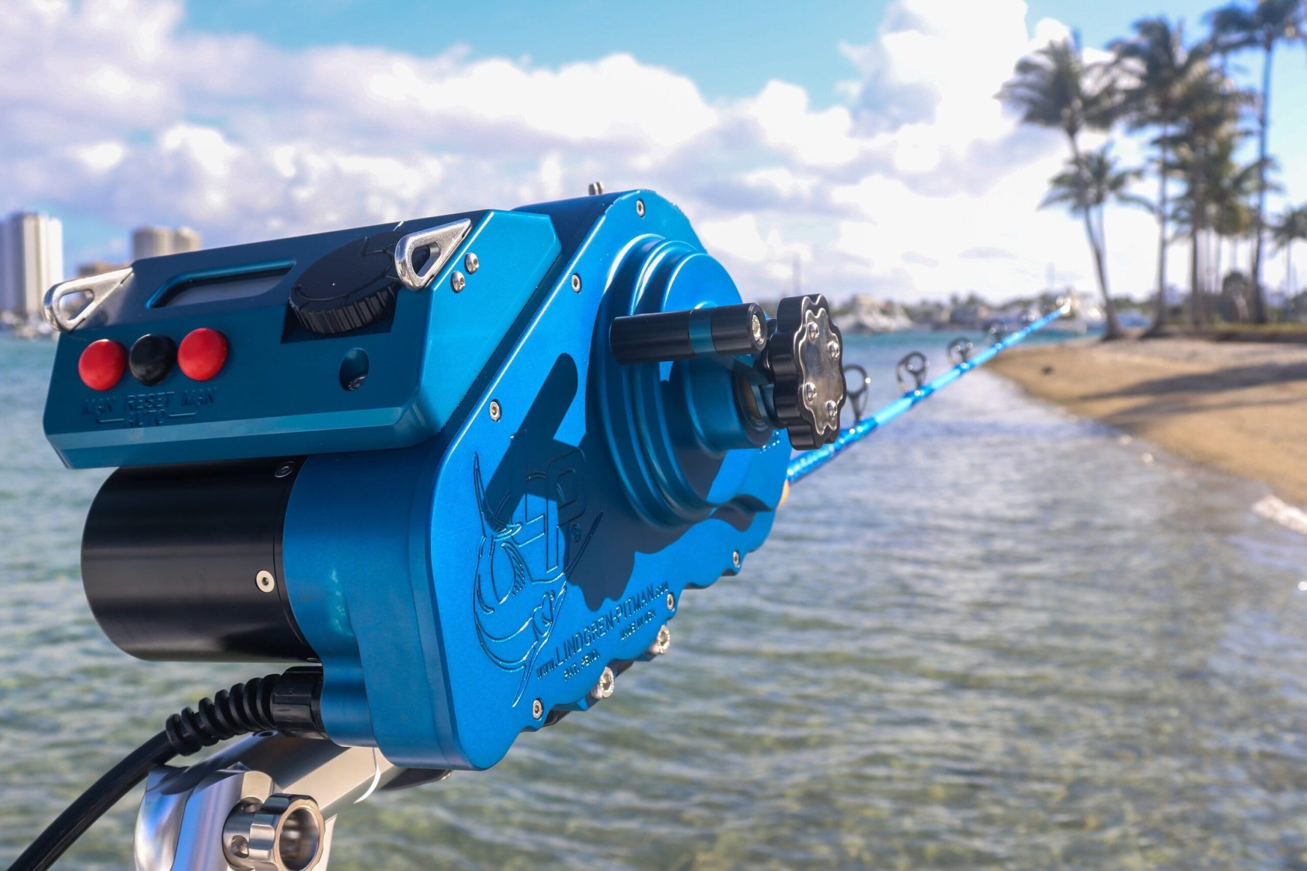 LP S1200 Variable Speed – Custom Blue – Connley Fishing