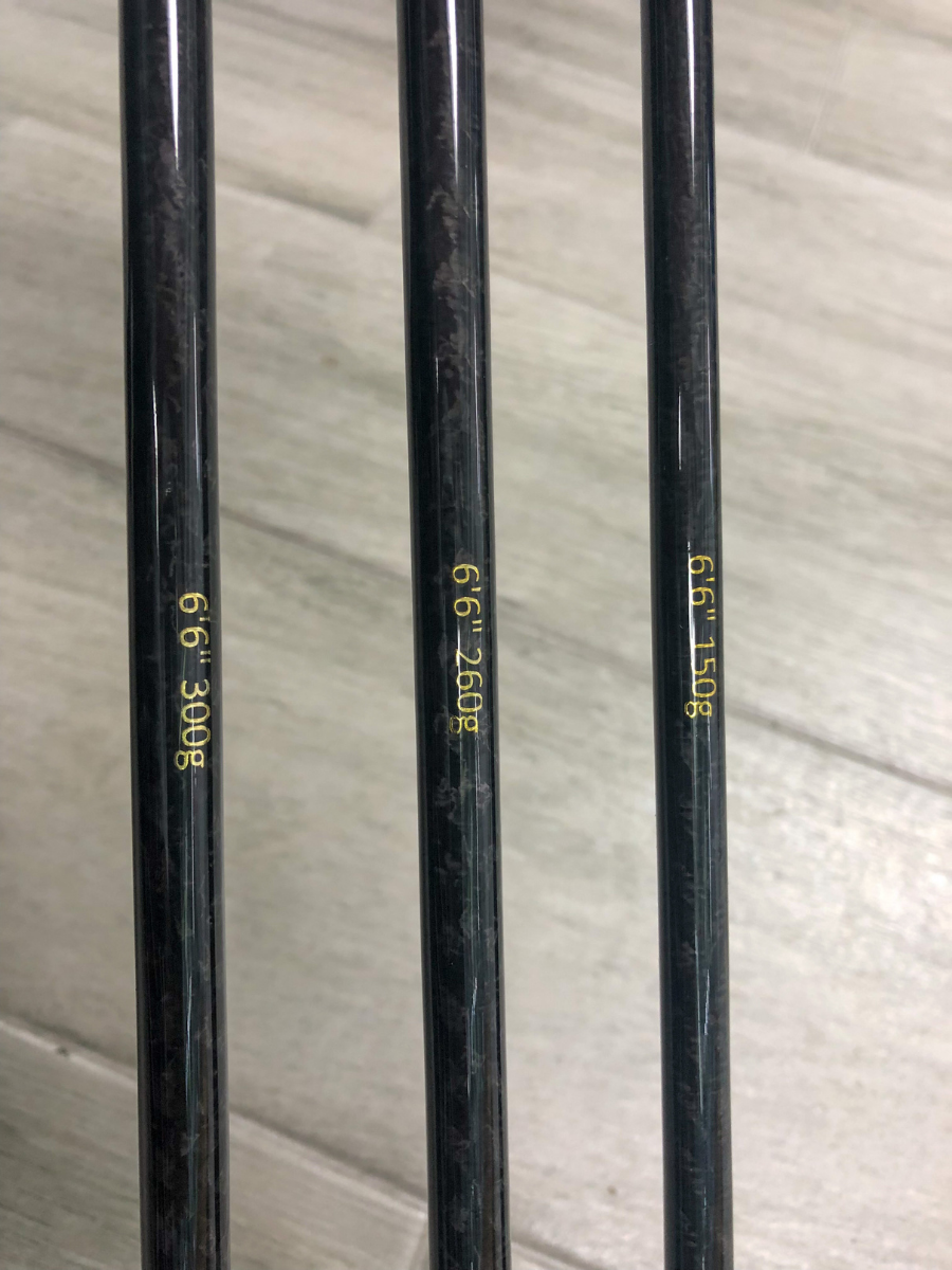 Blue/Gold Carbon Fiber Slow Pitch Jigging Rod
