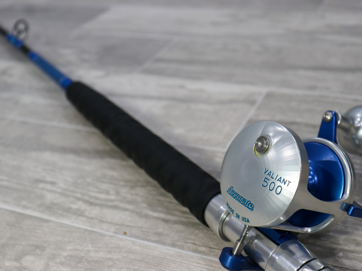 Platinum Series 700XL w/ Accurate Boss Valiant 500 Blue/Silver – Connley  Fishing