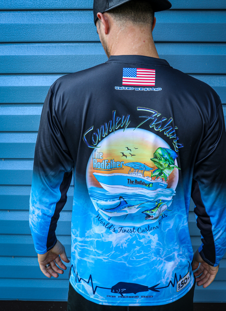 Personalized Koofin Professional Sport Fishing Performance Jersey