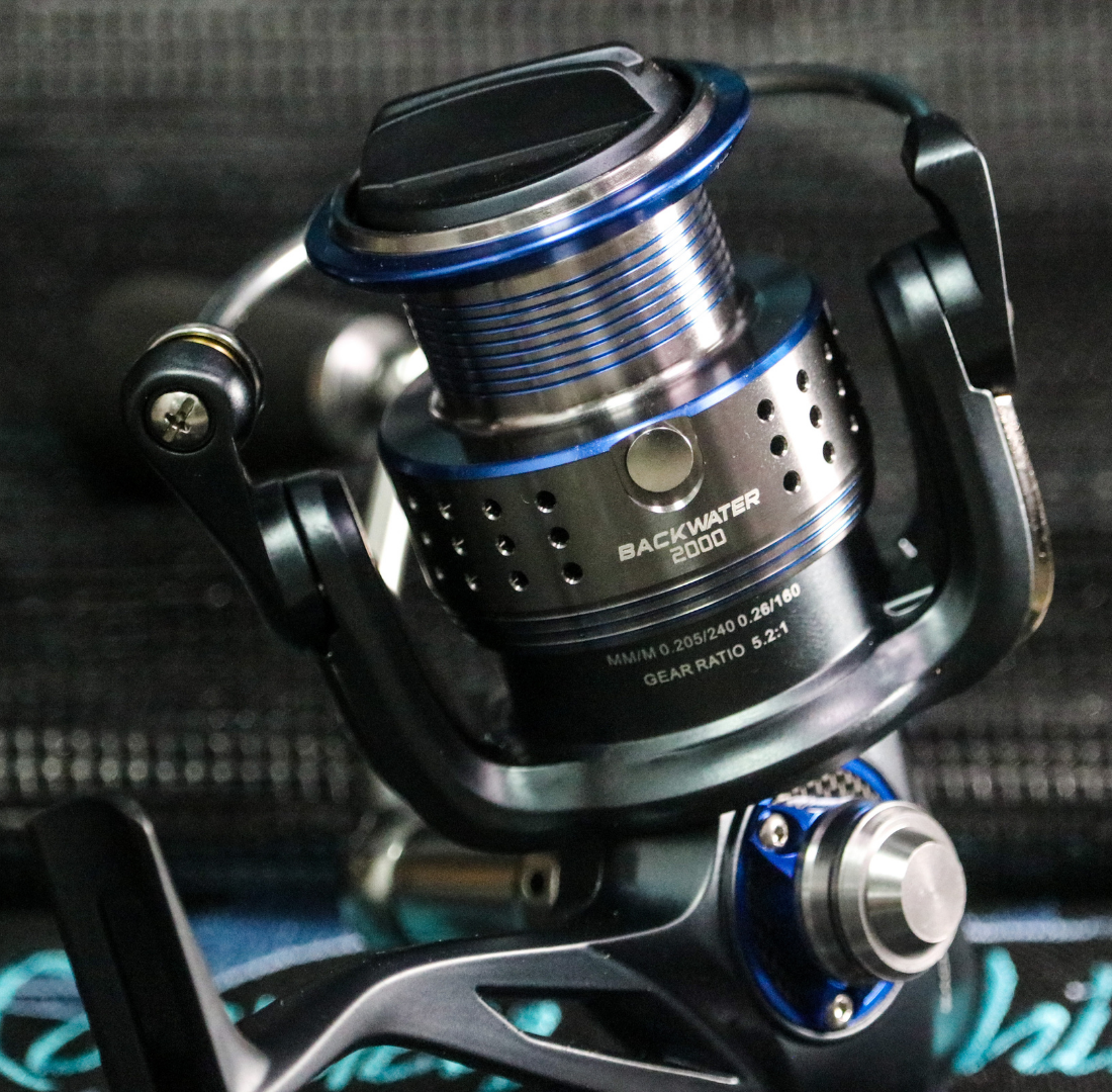 Canyon Backwater 2000 Spinning Reels – Blue/Silver – Connley Fishing