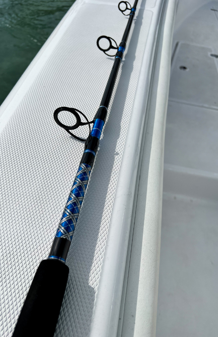 Blue/Silver 6'6″ or 7′ Sailfish Spin 15-50 – Connley Fishing