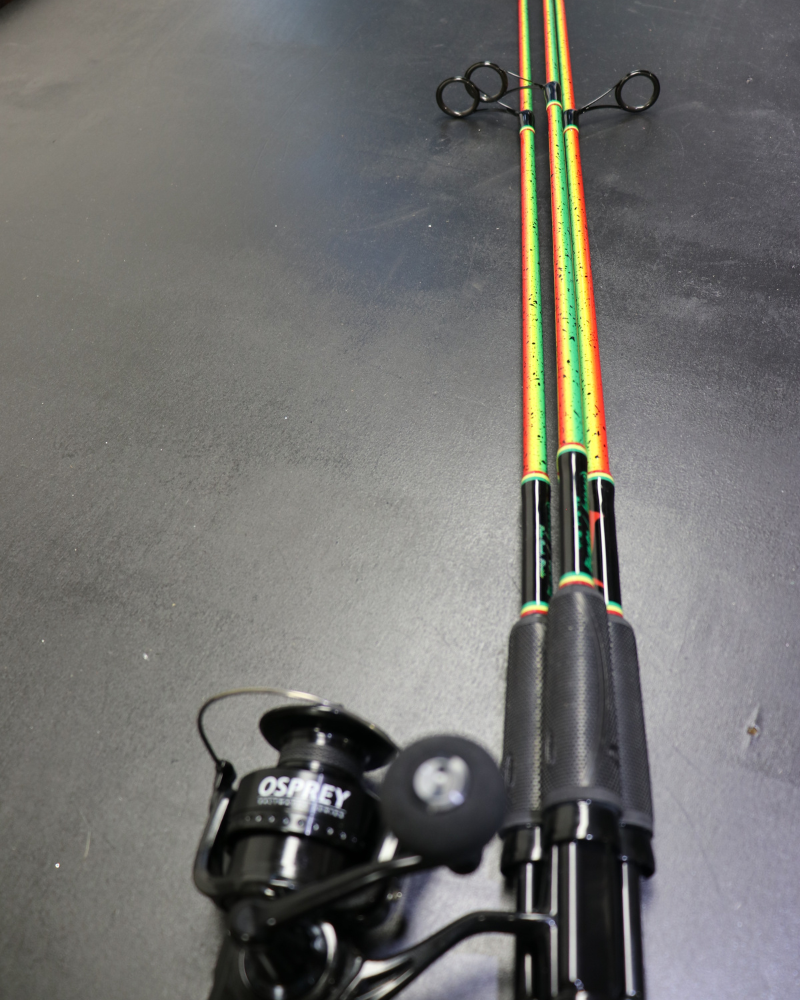 Limited Edition Rasta Painted Inshore Spin 8-17#
