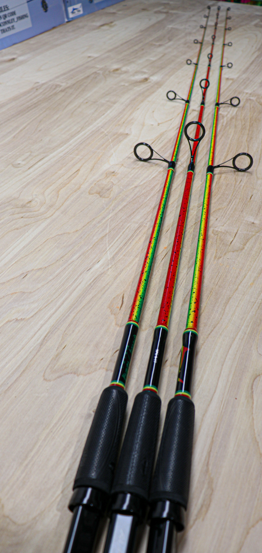 Limited Edition Rasta Painted Inshore Spin 8-17#