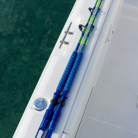 Custom Painted Mahi 7′ 20-50# 700M Conventional Rod (Kingfish