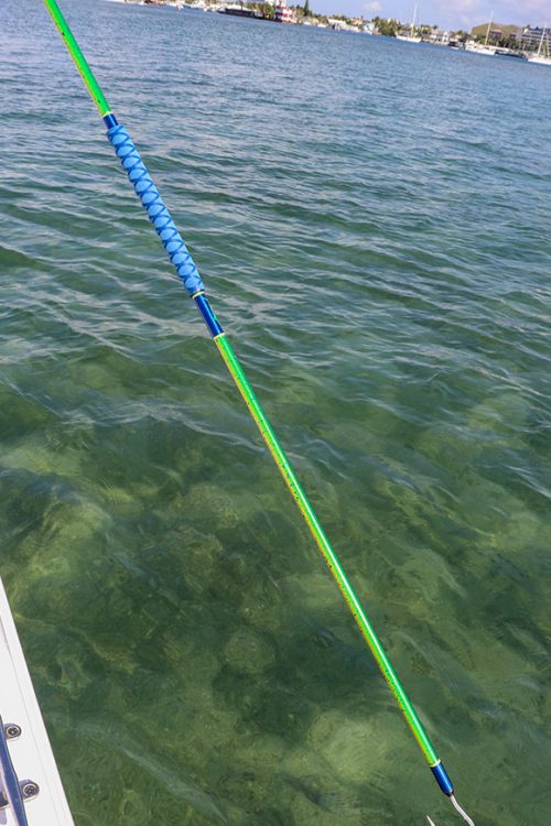 Custom Painted Mahi Carbon Fiber Gaffs