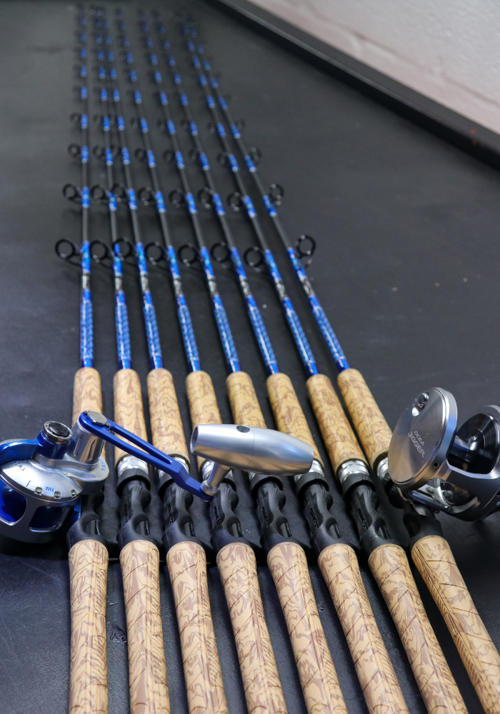 6'6″ Platinum Series Carbon Fiber Hybrid Conventional Jigging Rod – Connley  Fishing