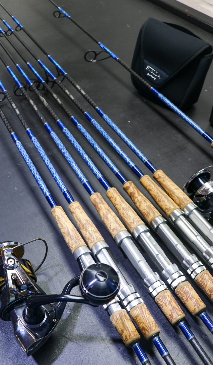 YADLCR Fishing Rod Super Strong Tough Slow Jigging Rod 1.65/1.8/1.95/2.1 m  Spinning Casting Rod L.W.100-700 g Carbon Fibre Saltwater Fishing Rod