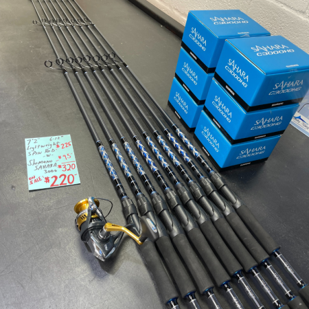 7'3″ 8-15# Medium Spinning Rod – Connley Fishing