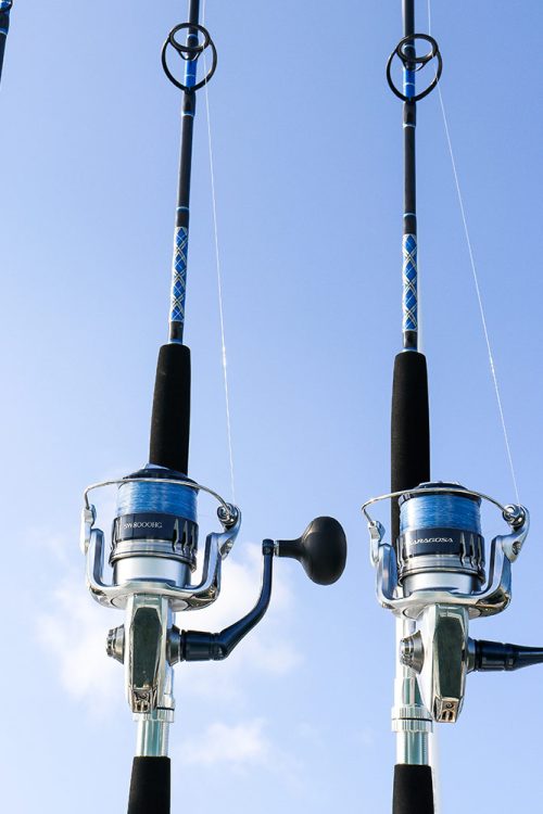 7' Diamond Series Sailfish Spin 15-50, 2 Rod Bundle