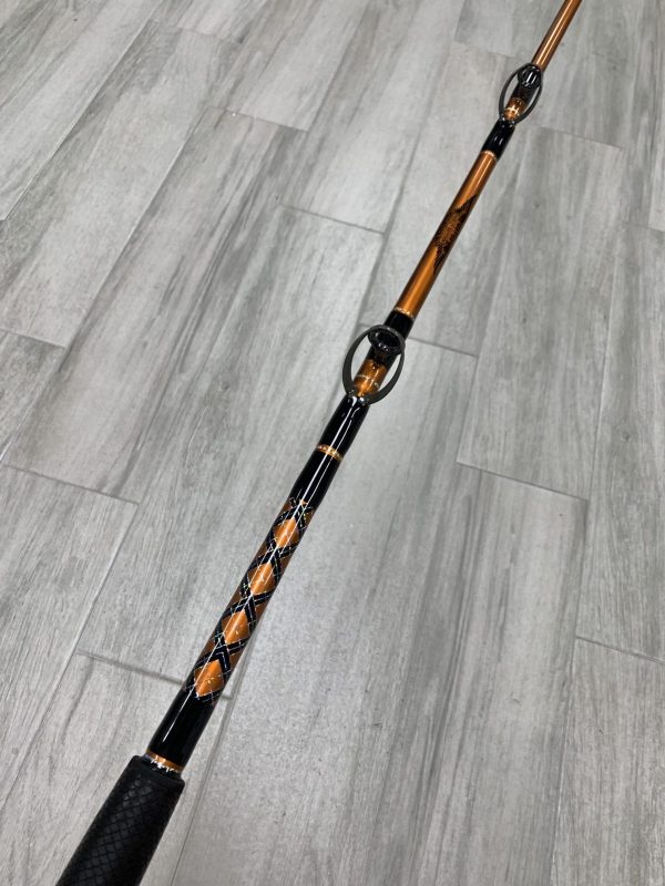 7' Kingfish 20-50# Harley Orange with Accurate Valiant 600 Black - Image 4