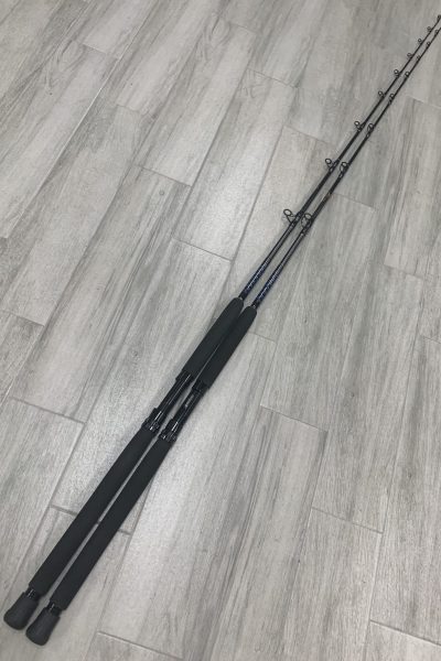 6'6" Blue/Gold Stock Series Fluke Slayer Conventional Rod