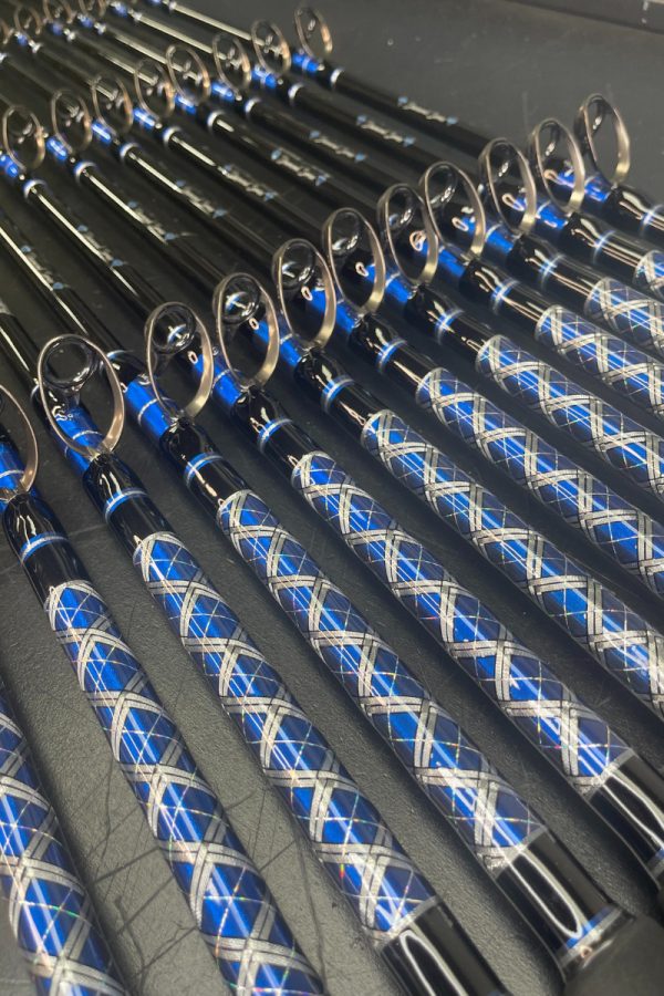 OVERSTOCK 4 Blue & Silver Diamond Series 7' Kingfish 20-50# Rod Bundle - Image 6