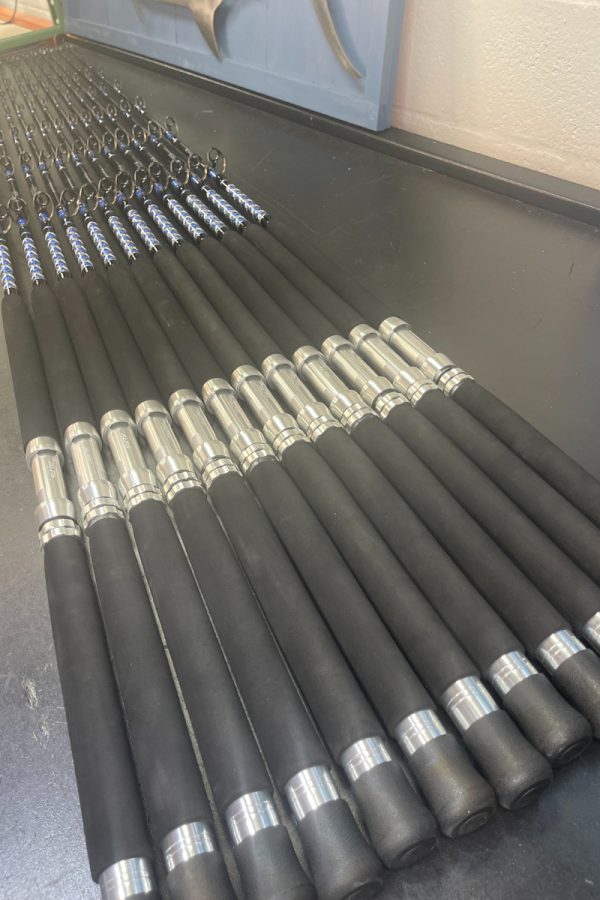 OVERSTOCK 4 Blue & Silver Diamond Series 7' Kingfish 20-50# Rod Bundle - Image 7