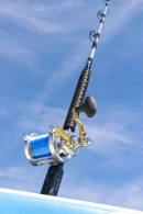 Limited Edition Hand-Painted Gray 6' Stand Up 30-80# Calstar Trolling Rods
