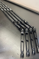 Limited Edition Hand-Painted Gray 6' Stand Up 30-80# Calstar Trolling Rods