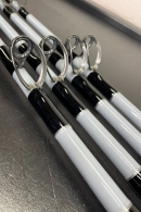 Limited Edition Hand-Painted Gray 6' Stand Up 30-80# Calstar Trolling Rods