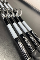 Limited Edition Hand-Painted Gray 6' Stand Up 30-80# Calstar Trolling Rods