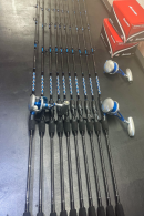 Blue Young Guns Carbon Fiber Slow Pitch Jigging 6'6"