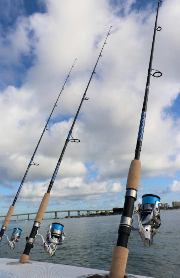 Blue Young Guns Carbon Fiber Inshore Spin 7'