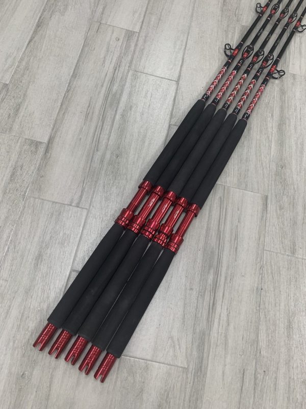 7' Kingfish 20-50# - Red - Image 2