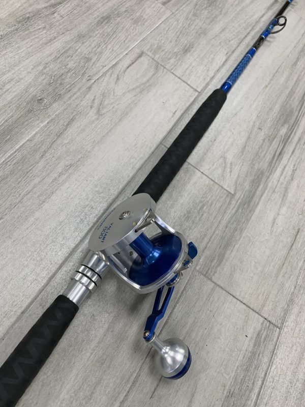 6'6" Platinum Series 700H with Accurate Boss Valiant 800 Blue-Silver - Image 2