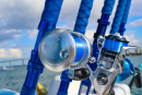 Custom Painted Mahi 7' 20-50# 700M Conventional Rod (Kingfish)