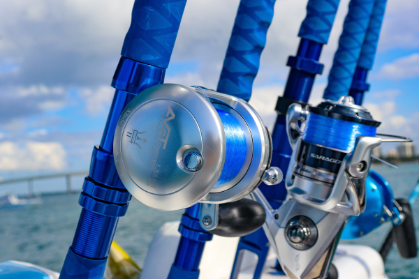 Custom Painted Mahi 7' 20-50# 700M Conventional Rod (Kingfish) - Image 2