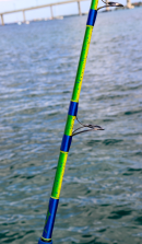 Custom Painted Mahi 7' 15-50# 700L Spinning Rod (Sailfish Spin)