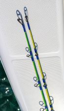 Custom Painted Mahi 7' 15-50# 700L Spinning Rod (Sailfish Spin)