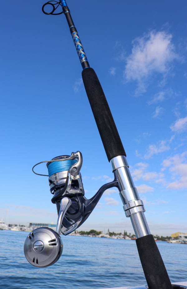 Blue Young Guns Fluke Slayer FSS 12-25# 6'6"