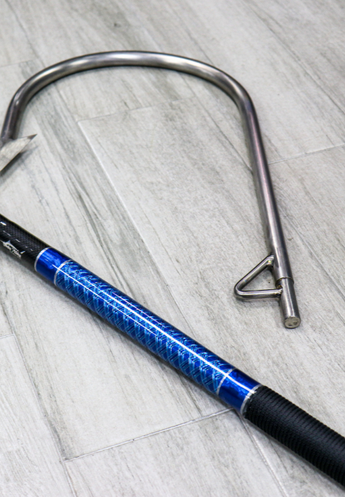 Carbon Fiber Flying Gaff & Titanium Hook with Platinum Series Wrap