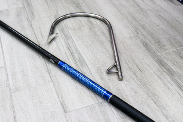 Carbon Fiber Flying Gaff & Titanium Hook with Platinum Series Wrap