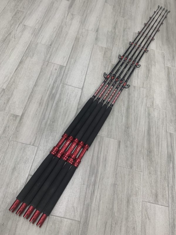 7' Kingfish 20-50# - Red