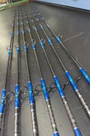 Platinum Carbon Fiber Acid Wrapped Slow Pitch Jigging 7'