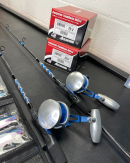 Slow Pitch Jigging Package (2 Rods, 2 500N Reels, 24 Pack Jigs)