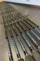 OVERSTOCK (2 VJP 15-30) Blue/Gold 6'6" Vertical Jigging Rod Bundle