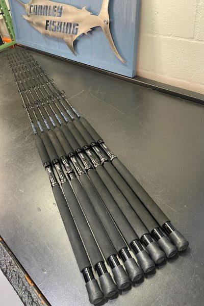 OVERSTOCK (2 VJP 15-30) Blue/Gold 6'6" Vertical Jigging Rod Bundle