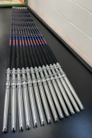 Limited Edition 6' Diamond Series w/ Red, White, & Blue USA Wrap Stand Up Trolling Rods