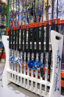 Limited Edition 6' Diamond Series w/ Red, White, & Blue USA Wrap Stand Up Trolling Rods