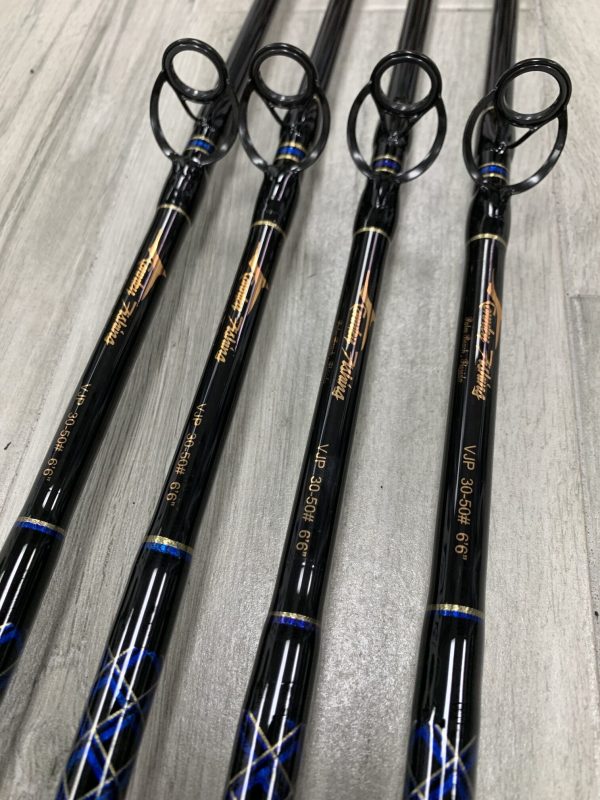 6’6” Vertical Jig Rods Stock