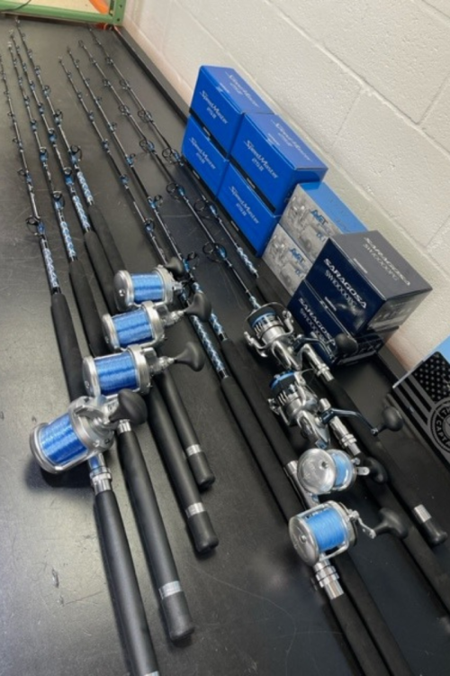 Special Offer- Blue/Silver 8-Pack Boat Set